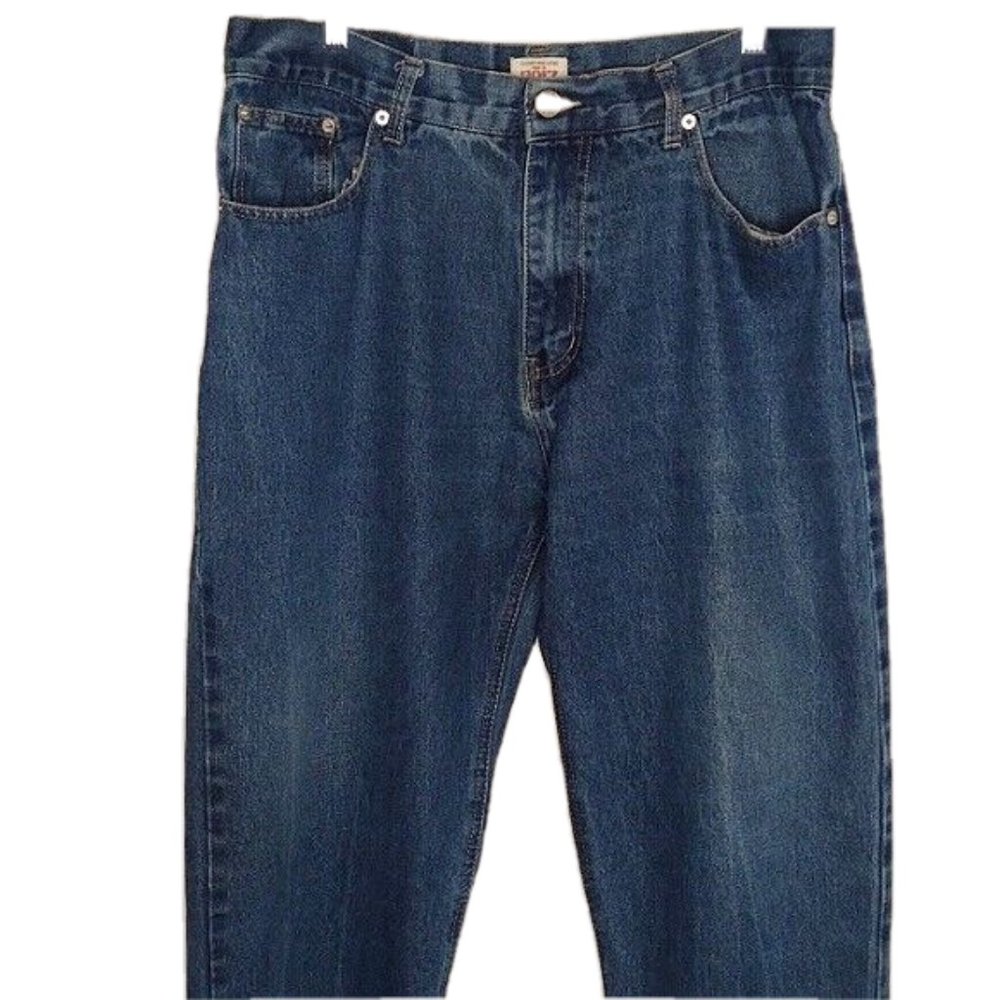 Noiz Blue Medium Wash Straight Leg Jeans Men Waist 36 Length 32